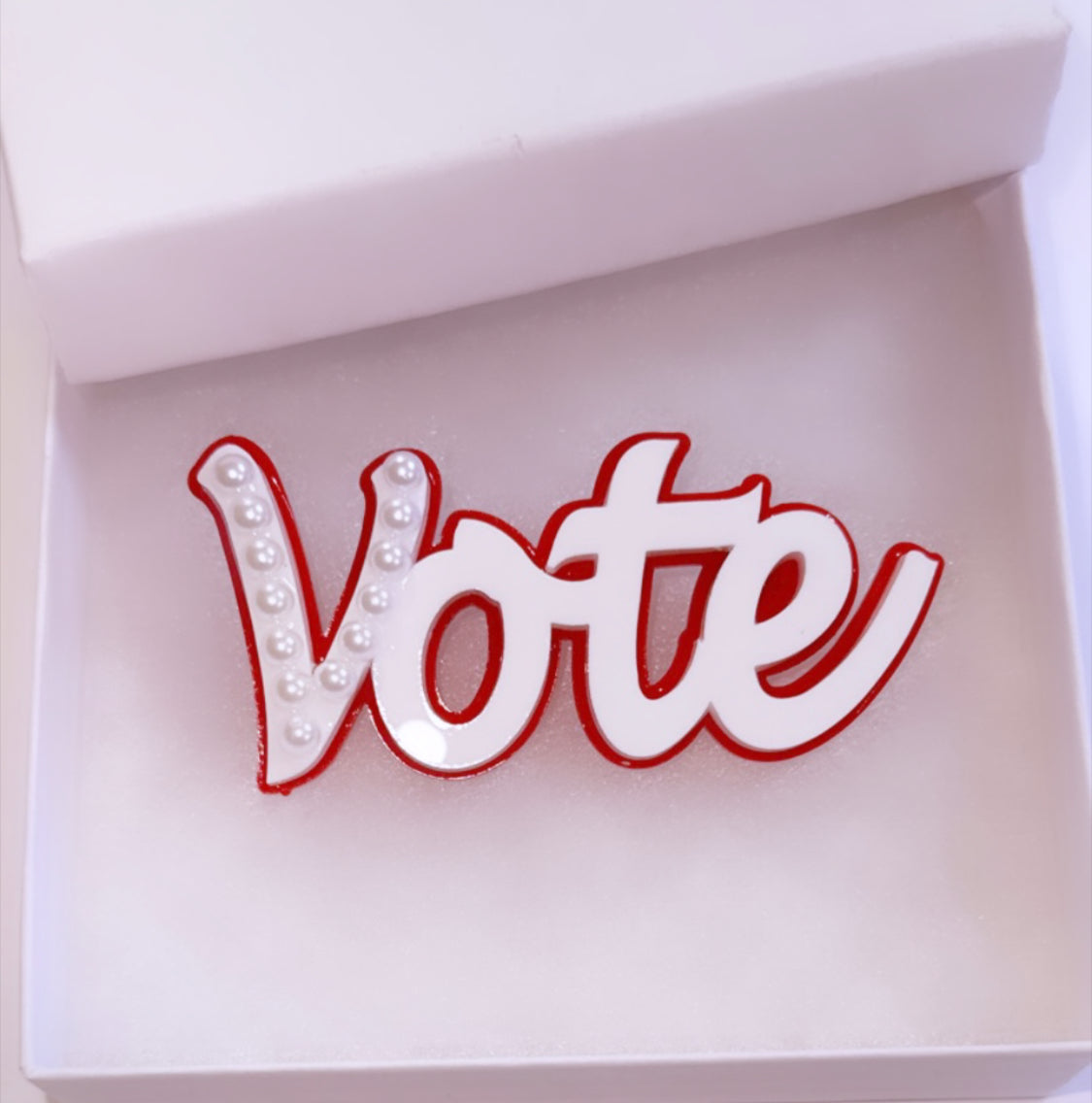 Vote Brooch