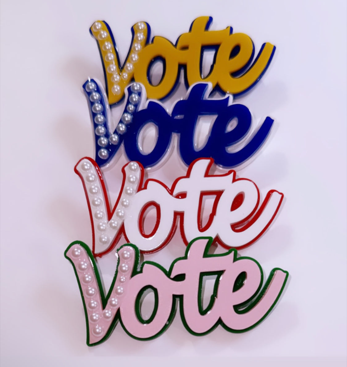 Vote Brooch