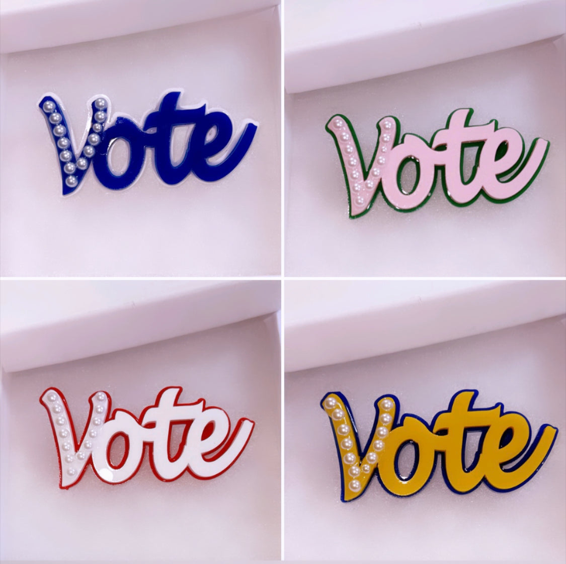 Vote Brooch