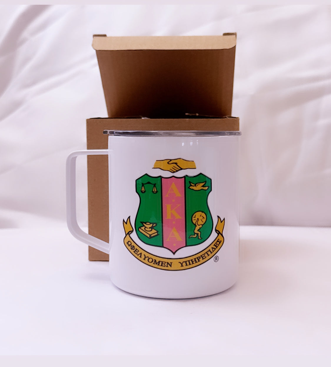 Alpha Kappa Alpha Stainless Steel Mug