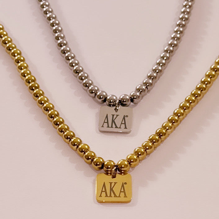 AKA Charmed Beaded Necklace