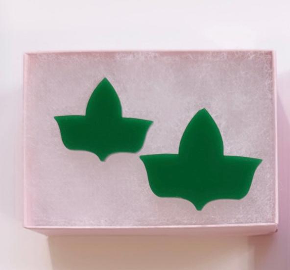 Acrylic Ivy Lapel Pins – Subtle Elegance with a Statement