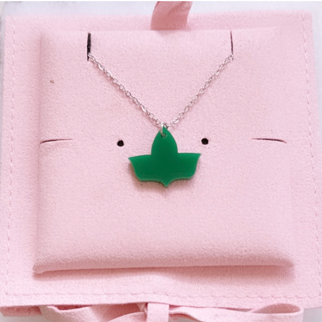 Ivy Charmed necklace for Alpha Kappa Alpha Sorority Inc.