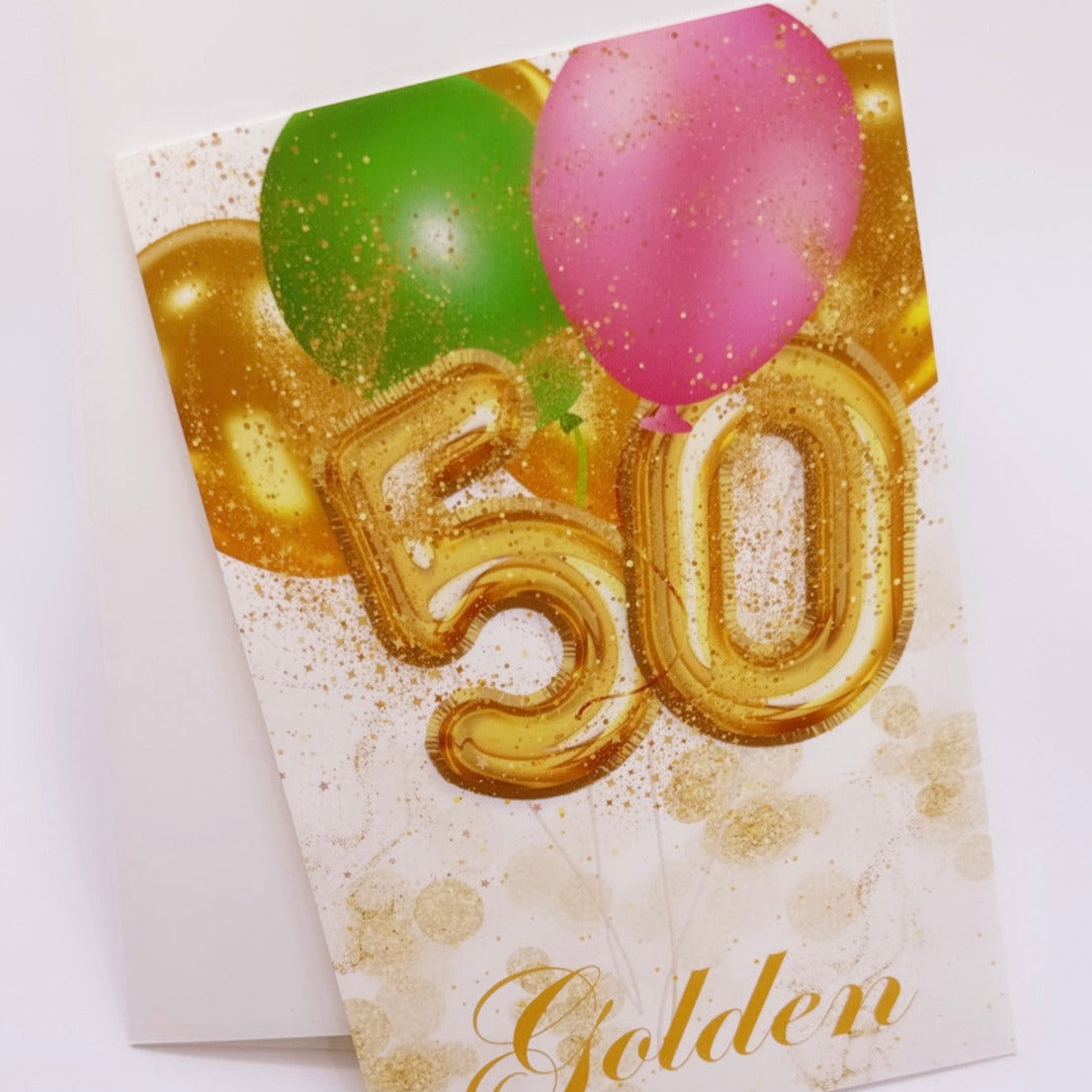 Greeting Card for Golden Year Anniversary