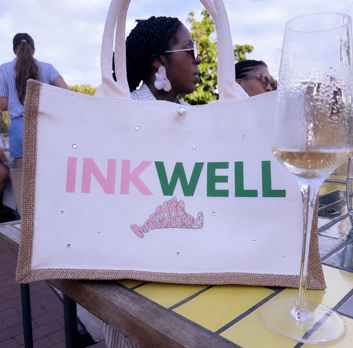 INKWELL Martha’s Vineyard Canvas Tote Bag