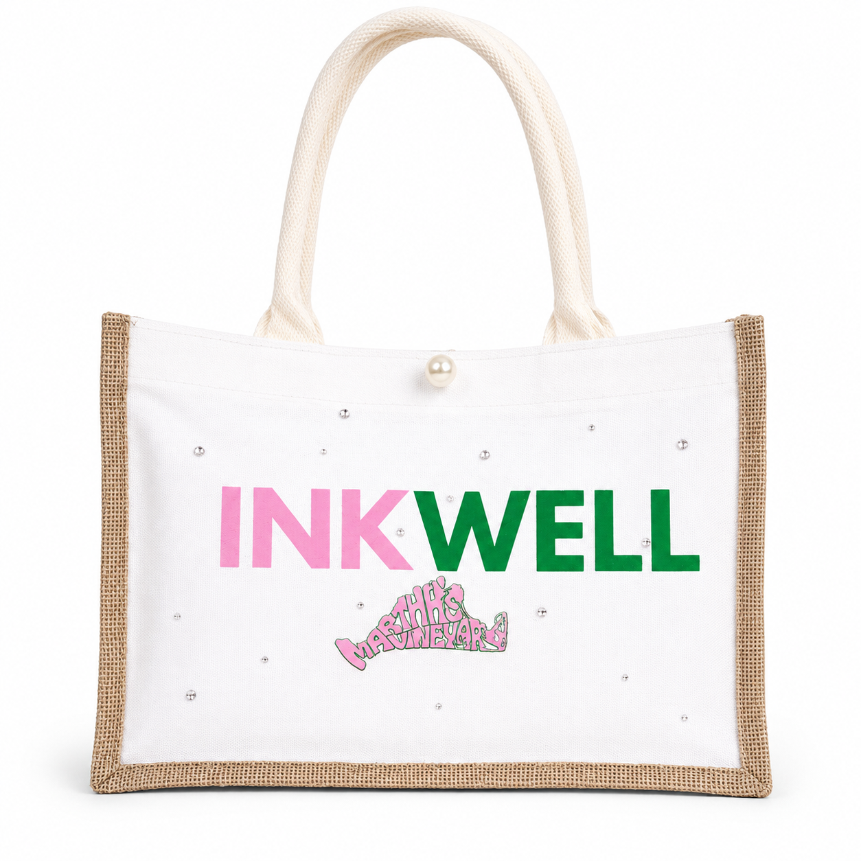 INKWELL Martha’s Vineyard Canvas Tote Bag