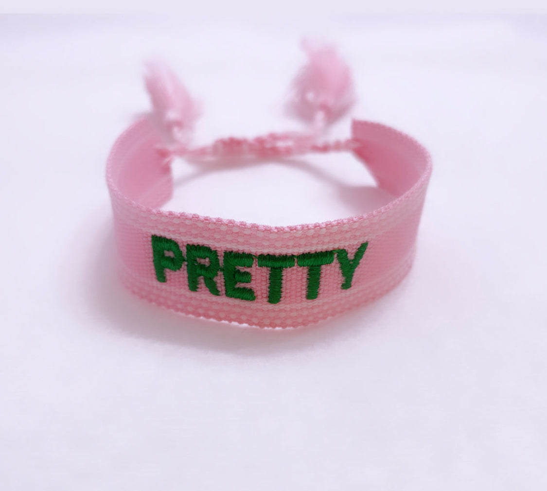Legacy & Pretty Friendship Embroidered Bracelet Set