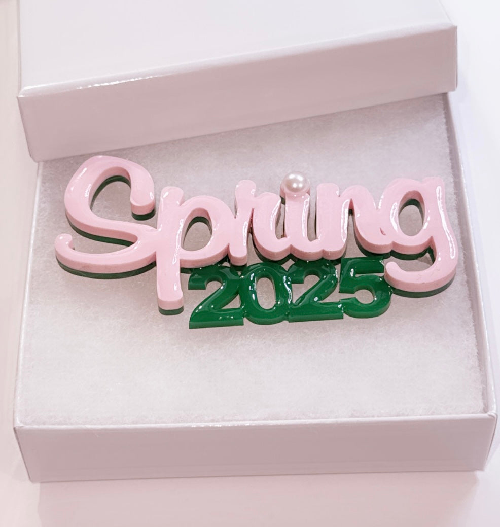 Initiation Year Brooch for Sorority Members
