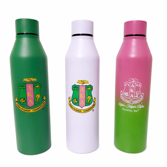 17 oz Pretty Stainless Steel Insulated Water Bottle