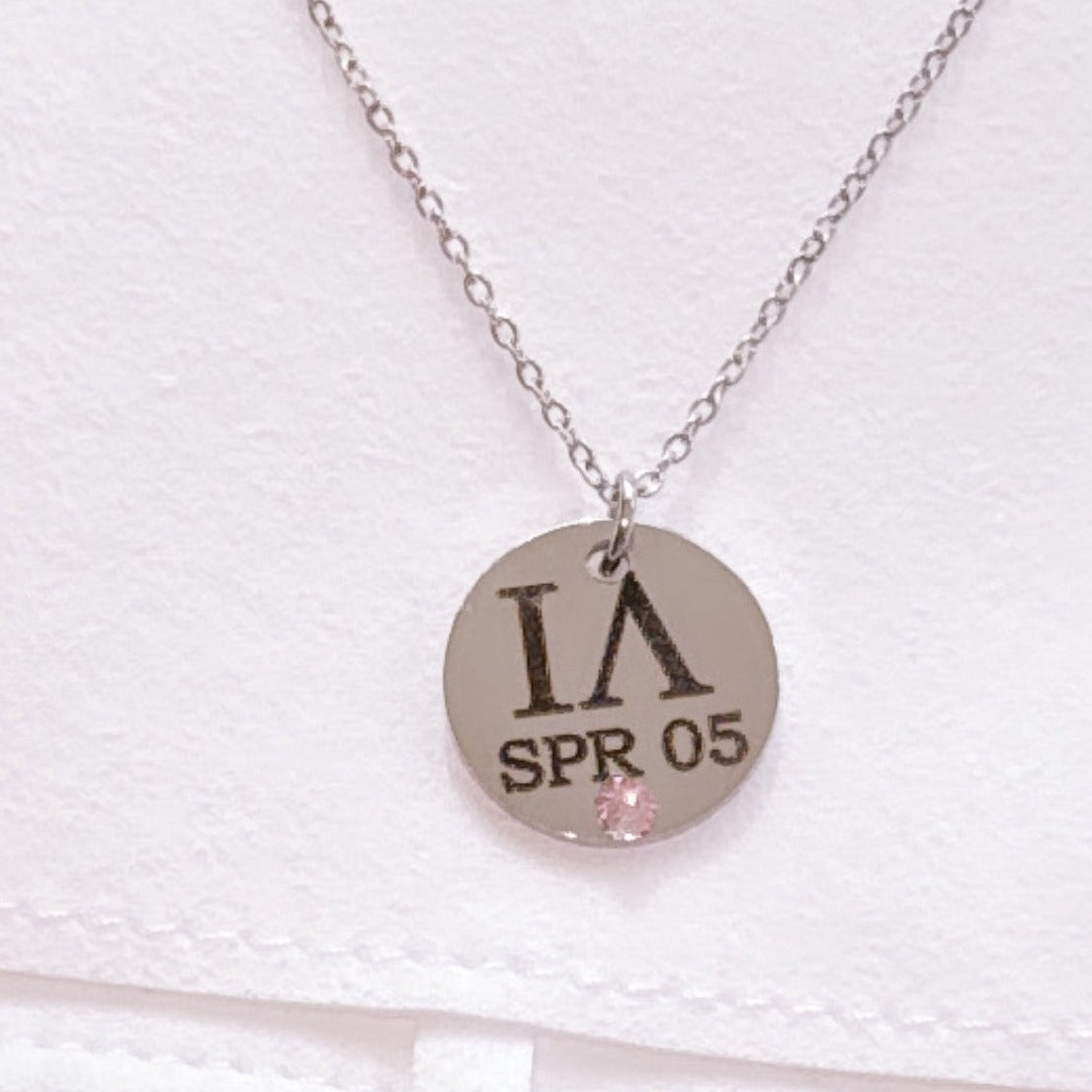 Custom Engraved Stainless Steel Necklace