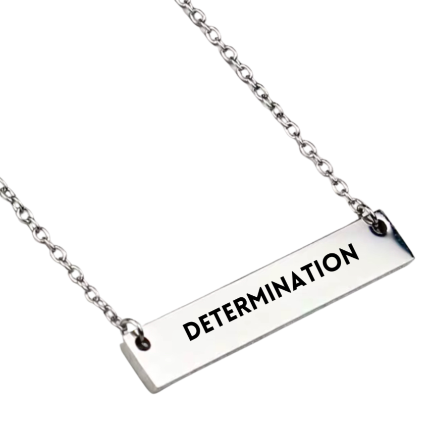 Personalized Stainless Steel Word-of-the-Year Jewelry