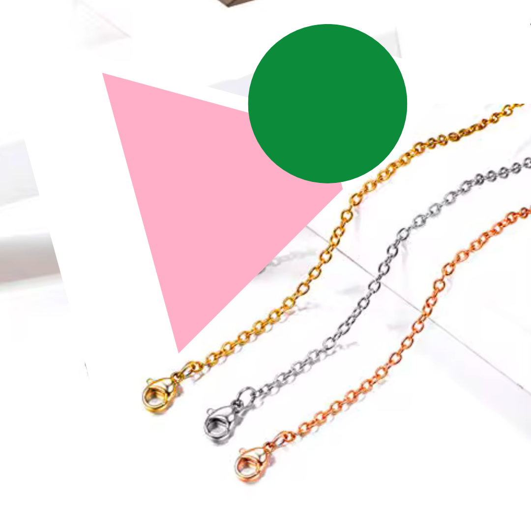 Personalized Stainless Steel Word-of-the-Year Jewelry